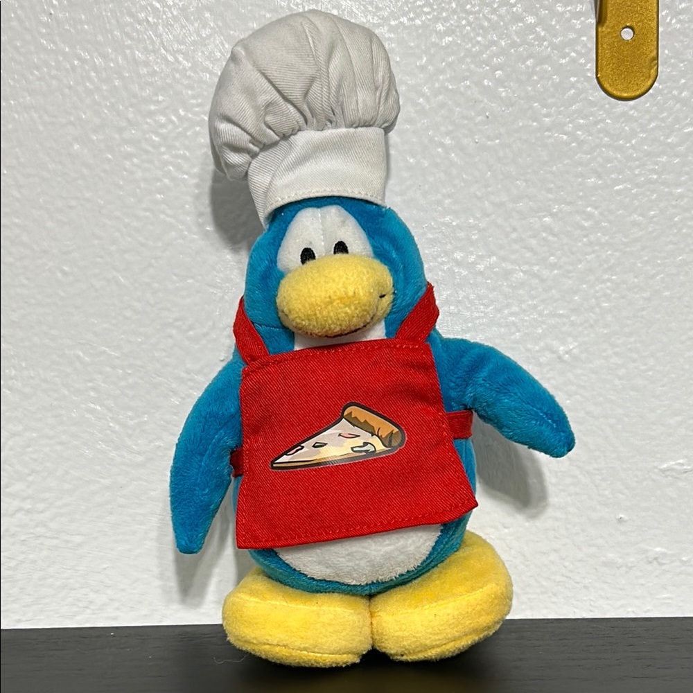 Club Penguin Chef Penguin Plush